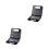 2Pcs Electric Mini Sandwich Maker Grill Non-Stick Pan With 6