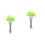 2 Sets Fishing Float Cork At Night Plastic 4