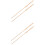 4Pièces Bâtons En Bois Bords Arrondis Pour Éventail DIY Marron 7