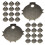 150 Pcs Hairdressing Shears Adjustment Tool For Scissors Tightening 2
