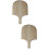 2 Pack Outdoor Pizza Oven Accessories Stone For Rack Spatula 3