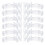60Pcs Plastic Blinds Replacement Clips with Clear Design for Home 3