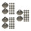 150 Pcs Hairdressing Shears Adjustment Tool For Scissors Tightening 5