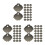 150 Pcs Hairdressing Shears Adjustment Tool For Scissors Tightening 9