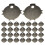150 Pcs Hairdressing Shears Adjustment Tool For Scissors Tightening 1