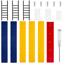 3 Pieces Display Rack Toy Organizer Small Floating Shelves Wall Shelf