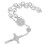 2Pièces Décoration Suspendue Croix Aluminium Argent Pour 3