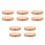 10 Pcs Solid Wood 120mm Lamp Base For Vintage Desk Light Decor 10