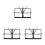 3Pcs Black Desktop Music Stand Foldable Portable Sheet Holder 5