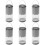 6 Pièces Absorbeur D’Humidité Pour Armoire 4