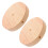 10 Pcs Solid Wood 120mm Lamp Base For Vintage Desk Light Decor 11