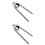 2 Pcs Wrench Adjustable Accessories Stainless Steel 5