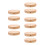 10 Pcs Solid Wood 120mm Lamp Base For Vintage Desk Light Decor 5
