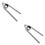 2 Pcs Wrench Adjustable Accessories Stainless Steel 6