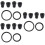 6 Sets Stethoscope Accessories Child Appendix One Body Pvc 7