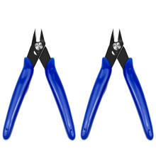 Cutting Performance Excellence in Mini Size Nippers, Precision Cutting Tool for Plastic Models with Angled Design, Special Screw Handling, Non-Slip