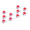 10Pcs White Silicone USB Cable Protective Covers Snowman Shape Durable 4