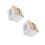 2Pcs Portable White Wooden Tea Organizer Box for Kitchen Coffee Candy 8