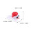 10Pcs White Silicone USB Cable Protective Covers Snowman Shape Durable 10