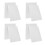 80Pcs Transparent Self Adhesive Photo Sheets Protectors for Home Use 8