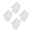 80Pcs Transparent Self Adhesive Photo Sheets Protectors for Home Use 9
