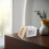 2Pcs Portable White Wooden Tea Organizer Box for Kitchen Coffee Candy 11