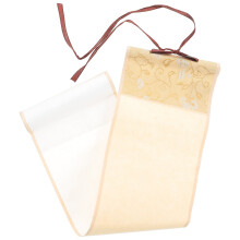 2Pcs Blank Painting Scrolls in Khaki Rice Paper for Home Office Decor