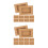 2 Pcs Packaging Boxes Small Cardboard Kraft Paper Envelope Cases 3