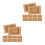 2 Pcs Packaging Boxes Small Cardboard Kraft Paper Envelope Cases 6
