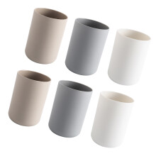 18Pcs Portable Toothbrush Tumblers Assorted Colors for Travel and Home