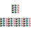 60Pcs Towel Plugs Self-Adhesive Punch- Hooks 5