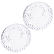 2Pièces Couvre Lentilles Clignotants ABS Surface Lisse