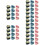 60Pcs Towel Plugs Self-Adhesive Punch- Hooks 10