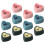 60Pcs Towel Plugs Self-Adhesive Punch- Hooks 1