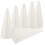 30Pcs Smooth White Foam Cones for DIY Decorations and Craft Projects 1