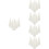 30Pcs Smooth White Foam Cones for DIY Decorations and Craft Projects 6