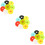 24Pcs Flexible Silicone Cup Lids Smooth Surface Cute Drink Covers 9