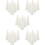 30Pcs Smooth White Foam Cones for DIY Decorations and Craft Projects 11