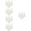 30Pcs Smooth White Foam Cones for DIY Decorations and Craft Projects 7