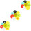 24Pcs Flexible Silicone Cup Lids Smooth Surface Cute Drink Covers 5