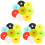24Pcs Flexible Silicone Cup Lids Smooth Surface Cute Drink Covers 2