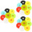 24Pcs Flexible Silicone Cup Lids Smooth Surface Cute Drink Covers 6