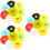24Pcs Flexible Silicone Cup Lids Smooth Surface Cute Drink Covers 7