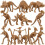 24 Pcs Simulation Dinosaur Bones Toys Skeleton Models Assorted Figures 2