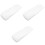 3Pcs White Microfiber Massage Table Sheets Washable Bed Covers 4
