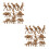 24 Pcs Simulation Dinosaur Bones Toys Skeleton Models Assorted Figures 8
