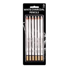 4 Pack Sketch Pencil Drawing Pencils Pastel For Artists White