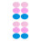 2Pcs Reusable Silicone Mug Lid Covers for Leak-Proof Cup Seal Assorted 4