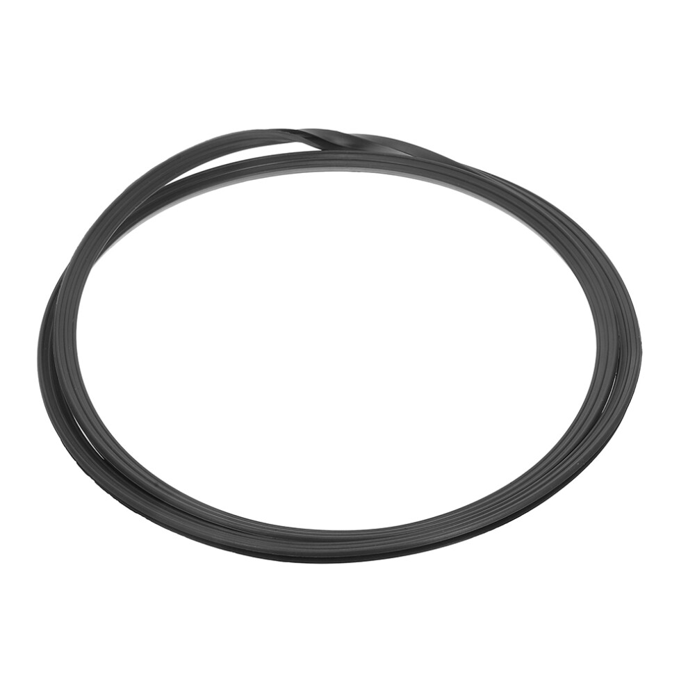 3Pcs Salon Chair Rubber Base Rings Non-Slip Floor Protectors Black 3601048728405