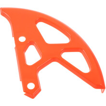 2Pcs Sturdy Orange ABS Motorbike Brake Disc Cover for Off-Road Use